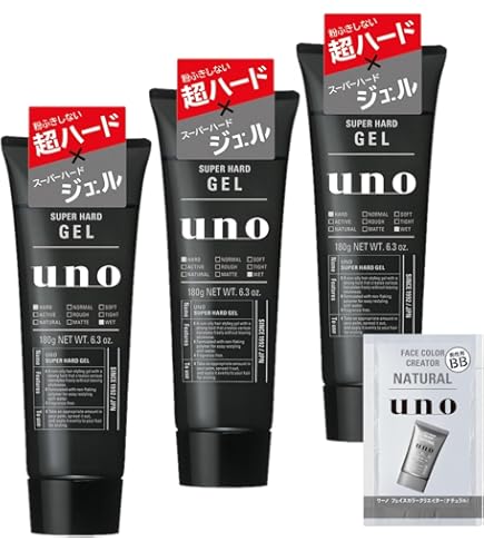 Amazon | 《セット販売》 資生堂 ウーノ スーパーハードジェル (180g